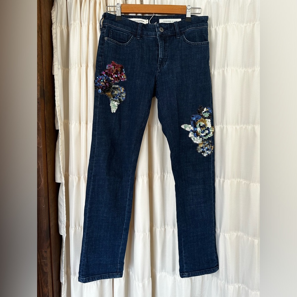 Pilcro and the letterpress Anthropologie jeans Women